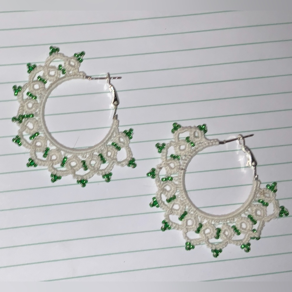 Stylish Handmade Hoop Earrings